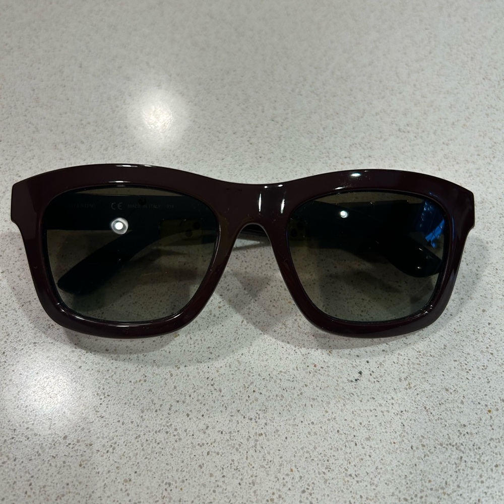 Valentino Absolute Rouge Rockstud Sunglasses